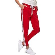 adidas jogginghose damen rote streifen|Suchergebnis Auf Amazon.de Für: Adidas Jogginghose Damen Rot.